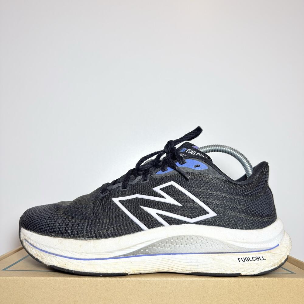 New Balance FuelCell Walker Elite Black Purple Womens Size 8.5 Walking Shoes